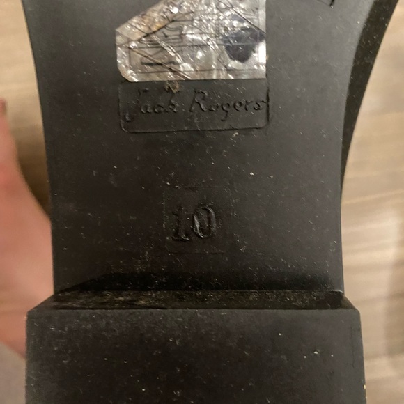 Jack Rogers Sallie Chelsea Rain Boot Black
Rubber Ankle Bootie Women's Size 10 - Picture 5 of 5